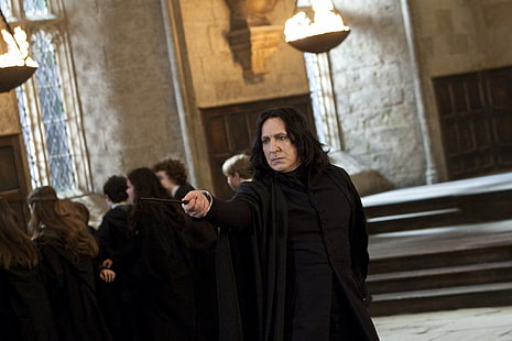Harry Potter, Harry Potter dan Relikui Maut: Bagian 2, Severus Snape, Wallpaper HD HD wallpaper