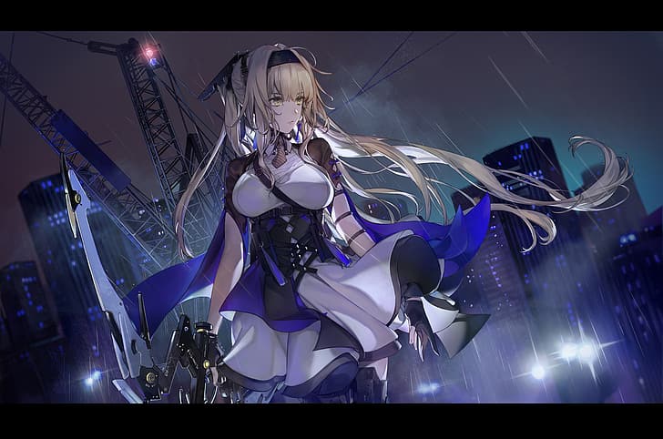 Anime, Anime Girls, Noir (Künstler), Bestrafung: Grey Raven, HD-Hintergrundbild