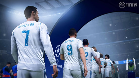 FIFA 19, E3 2018, ภาพหน้าจอ, 8K, วอลล์เปเปอร์ HD HD wallpaper