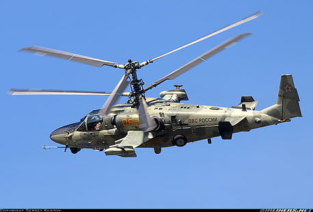 самолет, аллигатор, армия, атака, вертолет, ка 52, камов, военный, красный, россия, русский, звезда, HD обои HD wallpaper