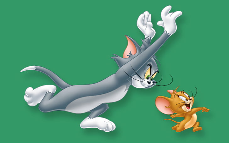 The Adventures Of Tom And Jerry Cartoons Desktop Hd Wallpaper For Mobile Phones Tablet 1920 × 1200, HD tapet