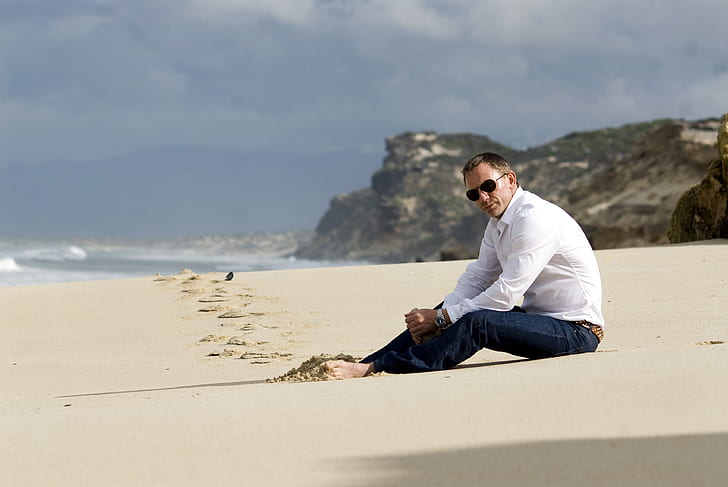 ator, masculino, agente, Daniel Craig, 007, HD papel de parede