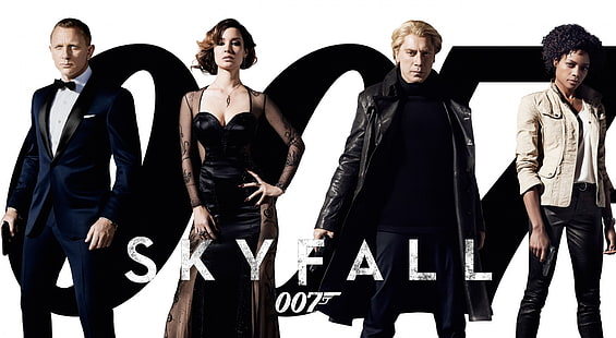 2012 James Bond Movie Skyfall, Skyfall 007 tapet, Filmer, Andra filmer, 2012, james bond, skyfall, HD tapet HD wallpaper
