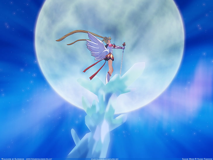 Sailor Moon, Ay, HD masaüstü duvar kağıdı