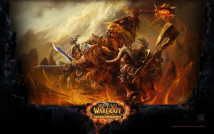 World of Warcraft, World of Warcraft: Cataclysm, video games, HD wallpaper