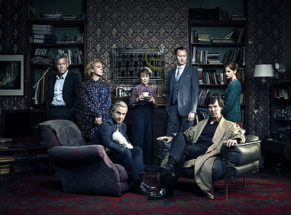 Sherlock Holmes, Sherlock, Benedict Cumberbatch, Martin hombre, Fondo de pantalla HD HD wallpaper
