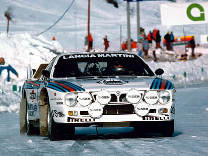 037, 1983, group b, lancia, race, racing, rally, HD wallpaper HD wallpaper
