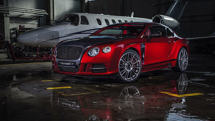 2013 Mansory Sanguis Bentley Continental GT, red bentley continental, mansory, bentley, 2013, continental, sanguis, cars, HD wallpaper