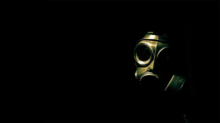 apocalíptico, máscaras de gás, HD papel de parede