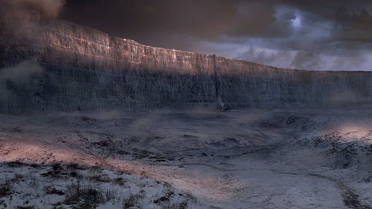 green grass, Game of Thrones, The Others, The Wall, winter, HD wallpaper