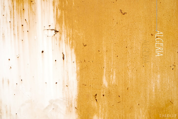 لوح خشبي أبيض وأسود ، طباعة جزائرية ، جرونج ، أصفر، خلفية HD