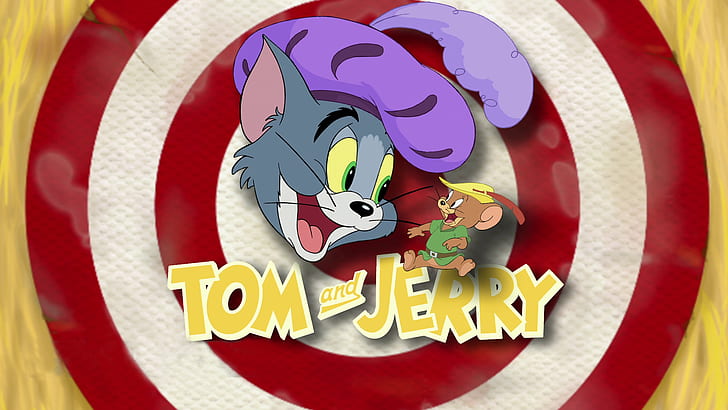 Tom And Jerry Robin Hood And His Merry Mouse Logo Picture Hd Wallpaper Download For Mobile And Tablet 1929×1080, HD wallpaper