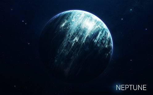 Vadim Sadovski, Raum, Raumkunst, Planet, Neptun, HD-Hintergrundbild HD wallpaper