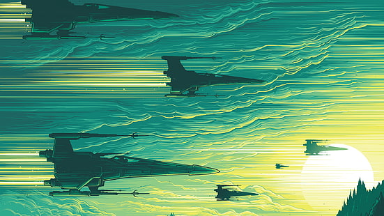 Звездные войны постер, Звездные войны: Пробуждение Силы, Звездные войны, x wing, HD обои HD wallpaper