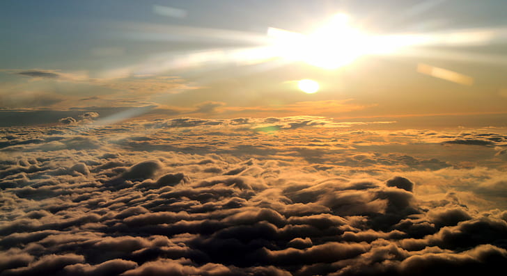 foto do nascer do sol, nuvem, andar, foto, SXSW, Austin, nuvens, céu, voar, sol, natureza, pôr do sol, nuvem - céu, clima, ar, fundos, azul, luz solar, scenics, céu, cloudscape, HD papel de parede