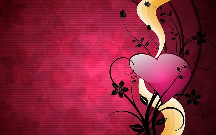heart, lines, background, bright, love, heart, lines, background, bright, love, HD wallpaper