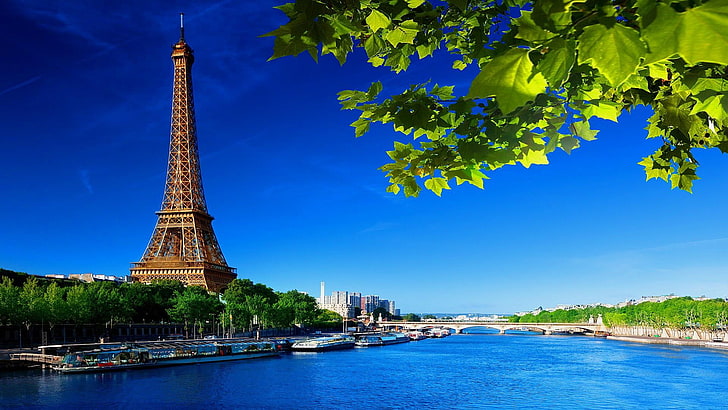 Paris quays, paris, city, eiffel tower, HD wallpaper | Wallpaperbetter