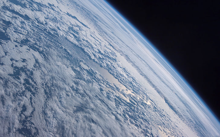 Bumi, atmosfer, ruang, planet, Wallpaper HD
