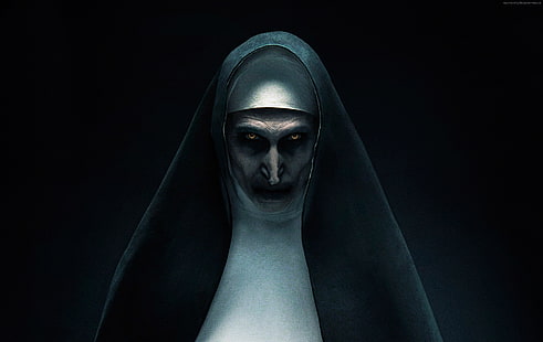 Монахинята, плакат, 4K, HD тапет HD wallpaper