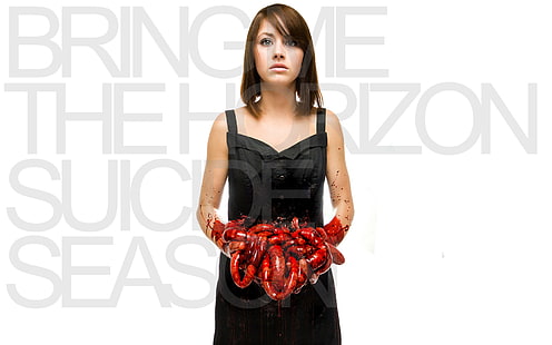 Bring Me The Horizon Suicide Season, illustrazione dell'album, stagione dei suicidi, deathcore, BMTH, Sfondo HD HD wallpaper
