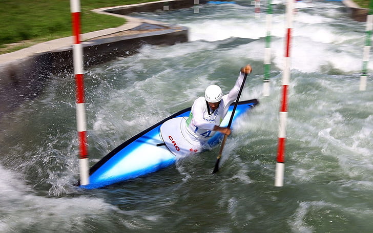 Emir Mujcinovic, London, Athlet, Kanu, Olympische Spiele, HD-Hintergrundbild