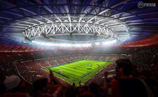 8K, Stadium, 4K, FIFA 18, HD wallpaper HD wallpaper