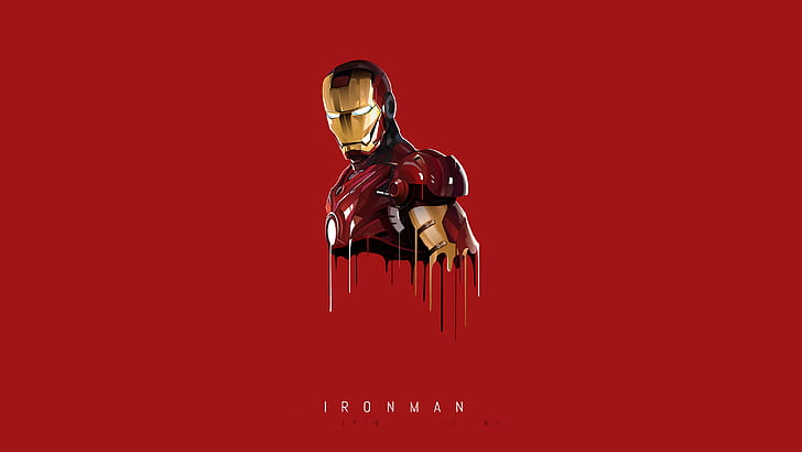Iron man, minimalism, 4k, hd, artist, artwork, behance, superheroes,  digital art, HD wallpaper | Wallpaperbetter