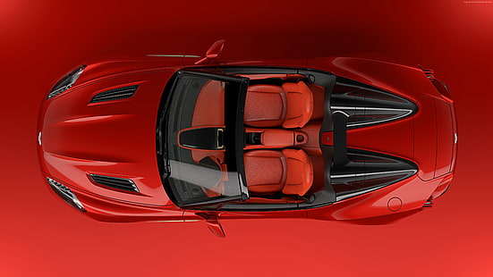 4k, 2018 Cars, Aston Martin Vanquish Zagato, HD тапет HD wallpaper