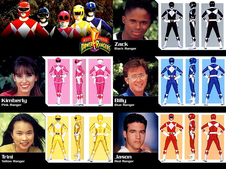 Mächtige Morphin Power Rangers, Power Rangers, HD-Hintergrundbild