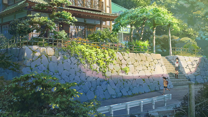 Makoto Shinkai, Kimi no Na Wa, anime, Tapety HD