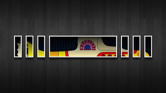 kapal selam, Kapal selam Kuning, Wallpaper HD HD wallpaper
