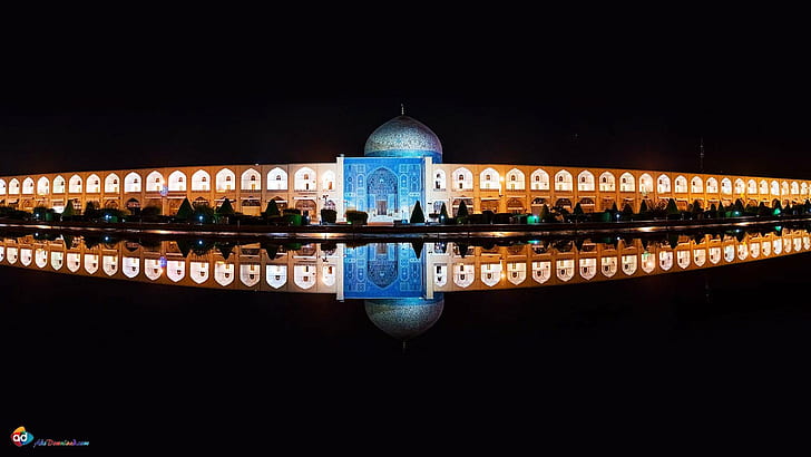 Iran, Isfahan, HD wallpaper