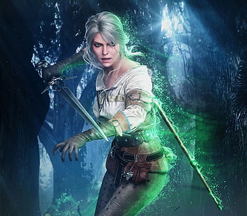 The Witcher, The Witcher 3: Wild Hunt, Ciri (The Witcher), HD wallpaper HD wallpaper