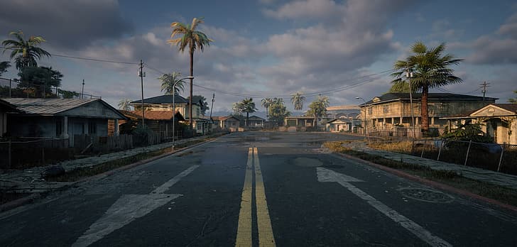 die Stadt, Straße, Grove Street, GTA San Andreas, HD-Hintergrundbild