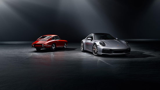 máquina, estilo, esportes, geração, Porsche 911 Carrera S, 992, 2019, HD papel de parede HD wallpaper