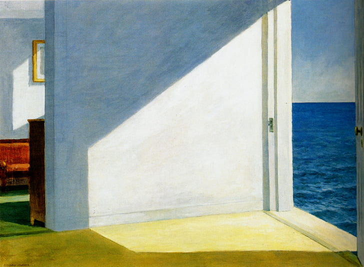 sztuka klasyczna, sztuka klasyczna, Edward Hopper, surrealistyczne, Tapety HD