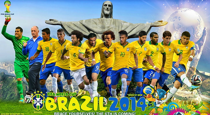 ブラジル2014、ブラジル2014ナショナルチーム、スポーツ、サッカー、ワールドカップ2014、ナイキ、クリスティアーノロナウド、FIFAワールドカップ2014、ブラジル、ネイマール、ネイマールブラジル、リオデジャネイロ、ハルクブラジル、ダニアルベス、FCバルセロナ、ブラジルへようこそ、ワールドカップブラジル2014、 HDデスクトップの壁紙