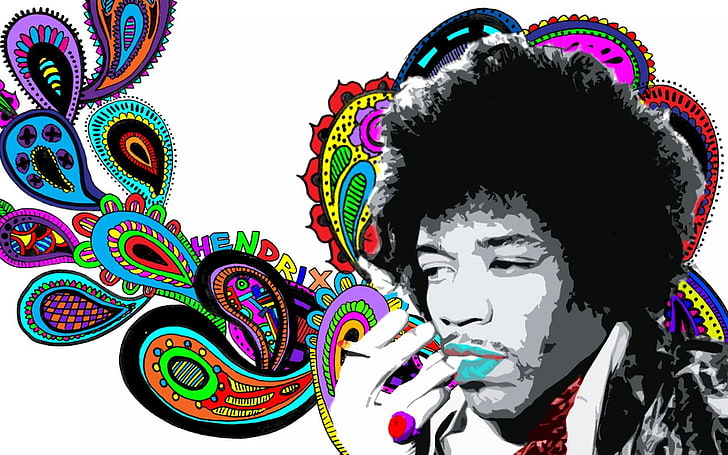 Jimi Hendrix, Sänger, Jimi Hendrix, HD-Hintergrundbild