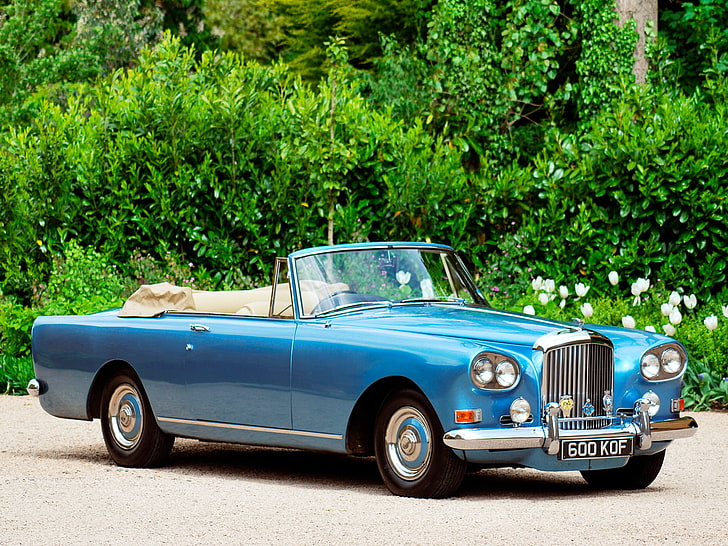 1962, bentley, classic, continental, convertible, luxury, mulliner, park, s 3, ward, HD wallpaper