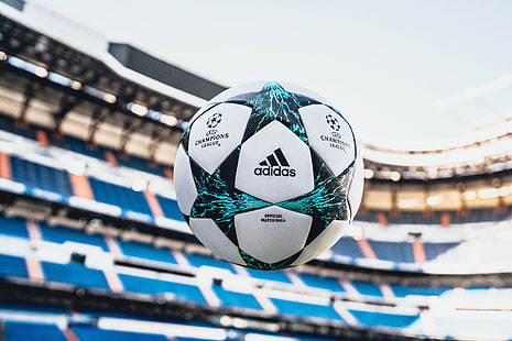 A bola, Adidas, Liga dos Campeões, UEFA, Liga dos Campeões da UEFA, Liga dos Campeões 2017 18, Liga dos Campeões 2017-18, HD papel de parede HD wallpaper