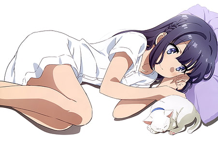 Anime, Rascal drömmer inte om Bunny Girl Senpai, Shoko Makinohara, HD tapet HD wallpaper
