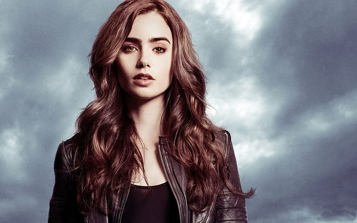 Lily Collins 03, Lily, Collins, HD wallpaper