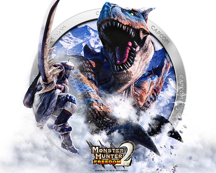 Jogo de vídeo, Monster Hunter, Long Sword (Monster Hunter), Tigrex (Monster Hunter), HD papel de parede