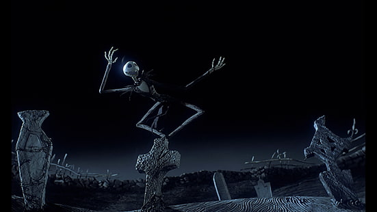 Jack Skellington tapety, filmy, The Nightmare Before Christmas, filmy animowane, Tapety HD HD wallpaper