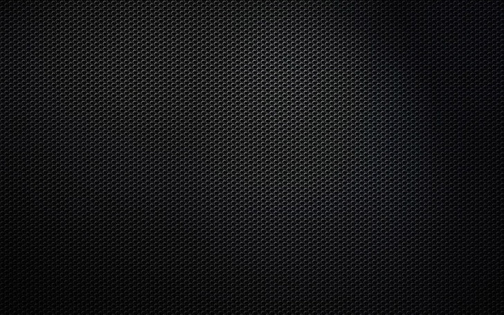 karbon, pola, hitam, Wallpaper HD