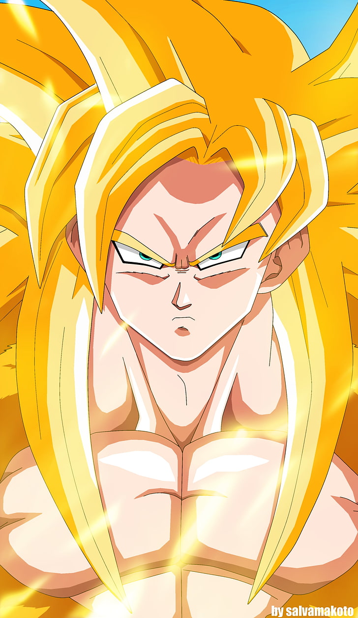 Son Goku Super Saiyajin 4, Son Goku, Dragon Ball, Dragon Ball Z, Anime, Super Saiyajin 3, HD-Hintergrundbild, Handy-Hintergrundbild