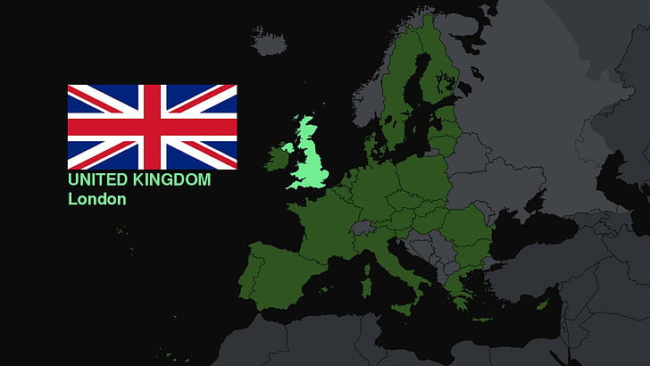 Drapeau de la Grande-Bretagne, carte et drapeau de Londres, drapeau de la Grande-Bretagne, pays, drapeau, 3d et abstrait, Fond d'écran HD