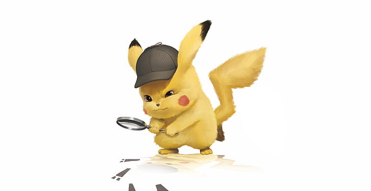 Pokémon, Pokémon Detetive Pikachu, Pikachu, HD papel de parede