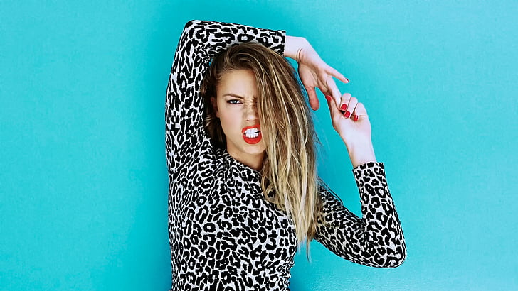 Amber Heard, beauty, 4k, HD wallpaper