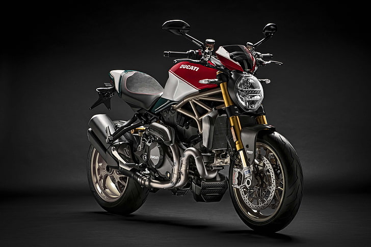 Edición de aniversario, Ducati Monster 1200, 2018, 4K, Fondo de pantalla HD